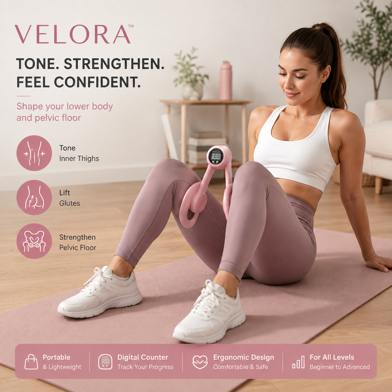 VELORA™ Thigh & Pelvic Floor Trainer