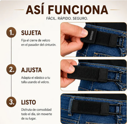 Áureo Cinturón sin Hebilla